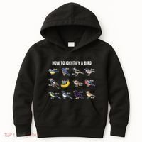 Bird Watcher How To Identify A Bird Unique Birder Kids Hoodie thumb 0