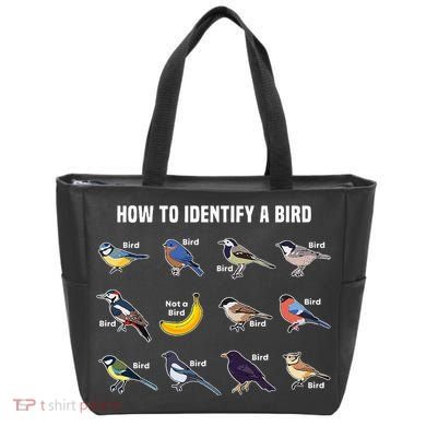 Bird Watcher How To Identify A Bird Unique Birder Tote Bag