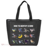 Bird Watcher How To Identify A Bird Unique Birder Tote Bag thumb 0