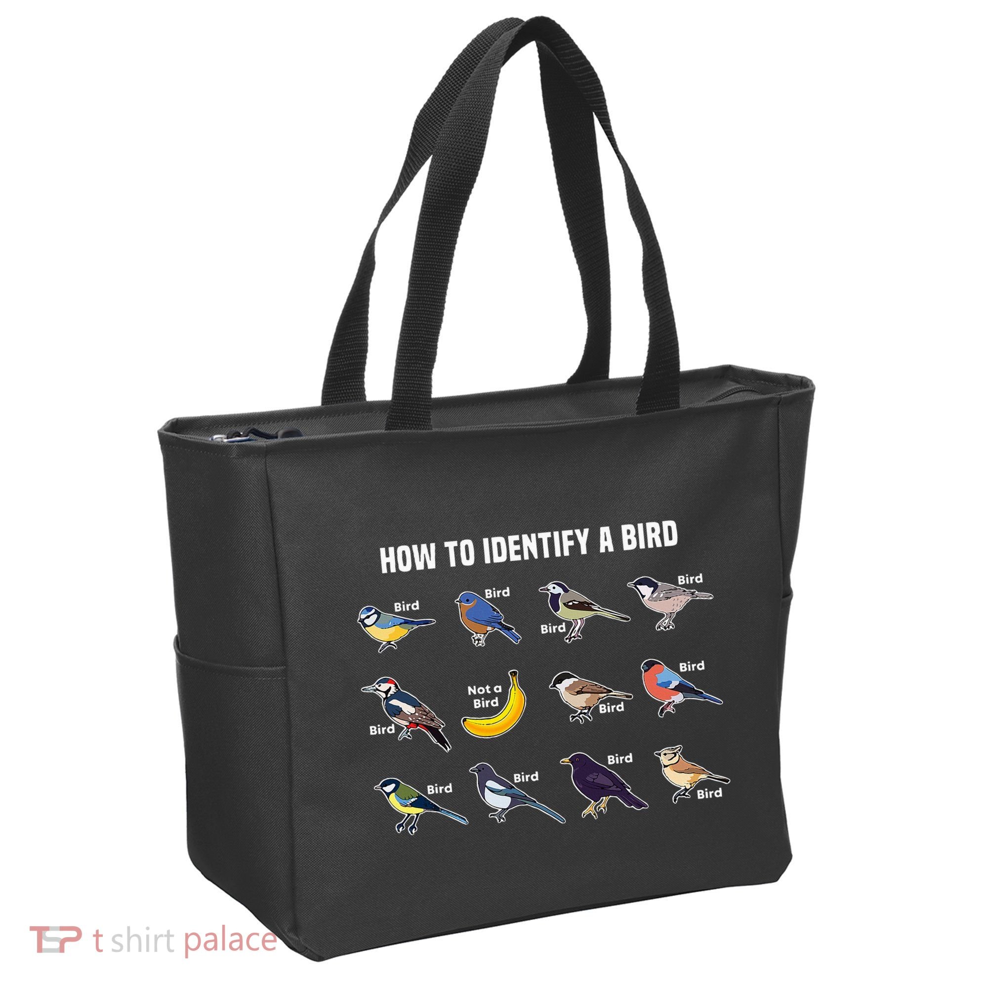 Bird Watcher How To Identify A Bird Unique Birder Tote Bag