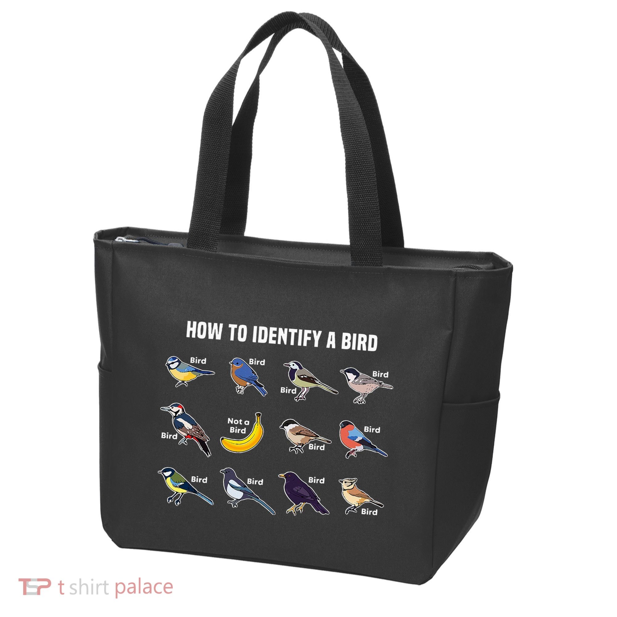 Bird Watcher How To Identify A Bird Unique Birder Tote Bag
