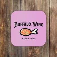 Buffalo Wing Hot And Spicy Coaster thumb 0