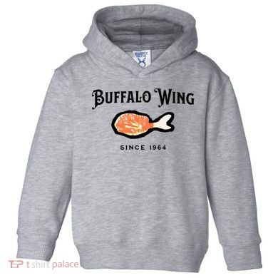 Buffalo Wing Hot And Spicy Toddler Hoodie