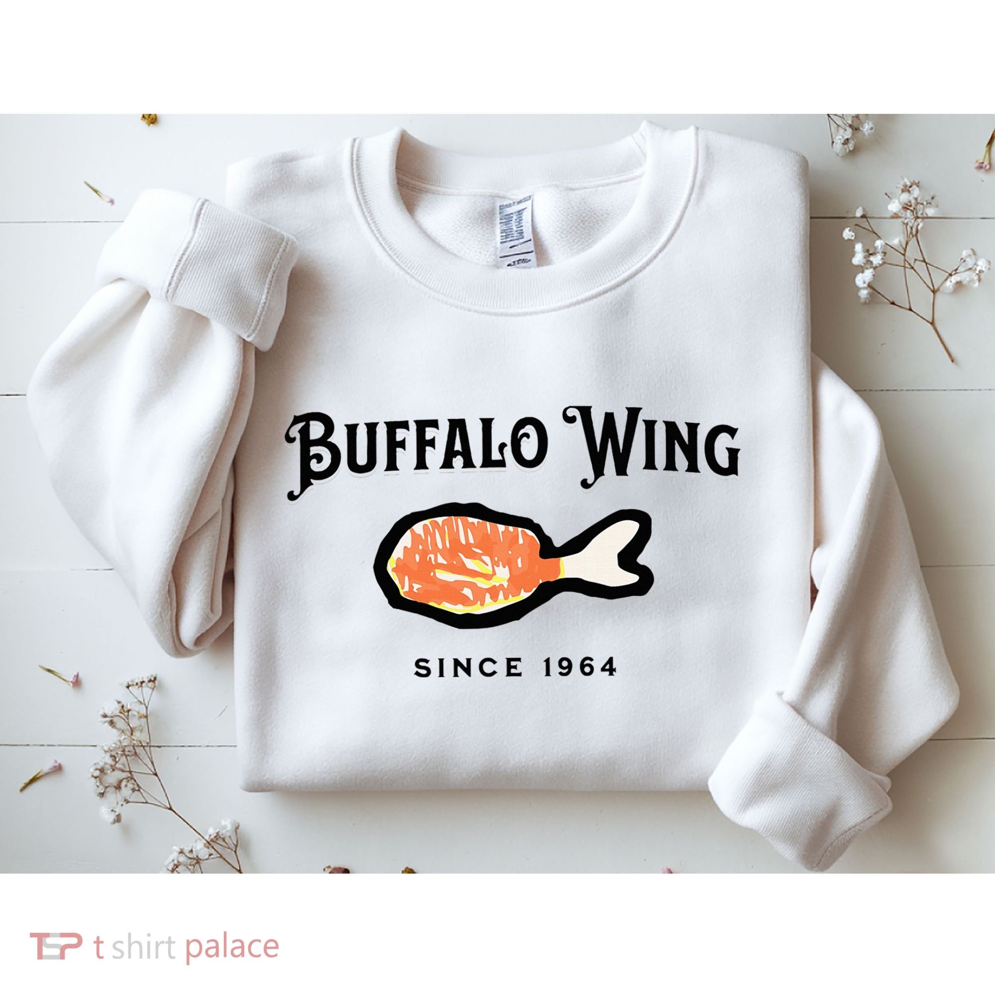 Buffalo Wing Hot And Spicy Sweatshirt