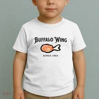 Buffalo Wing Hot And Spicy Toddler T-Shirt thumb 2
