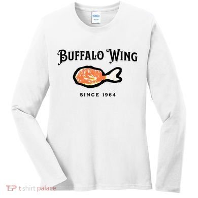 Buffalo Wing Hot And Spicy Women's Long Sleeve Shirt