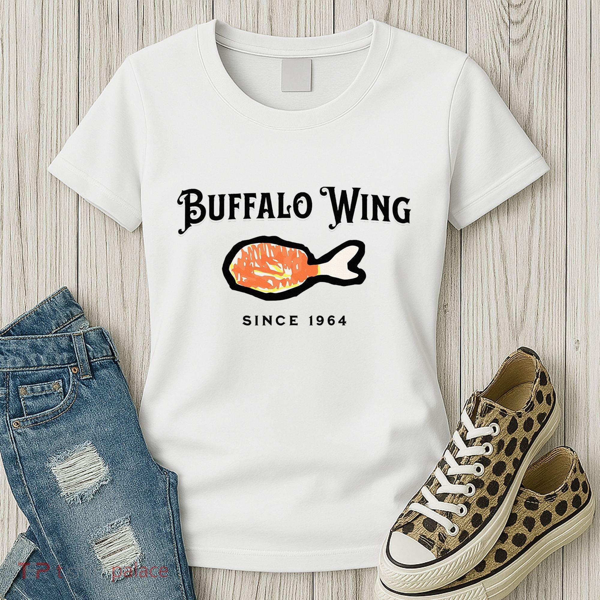 Buffalo Wing Hot And Spicy Women's T-Shirt