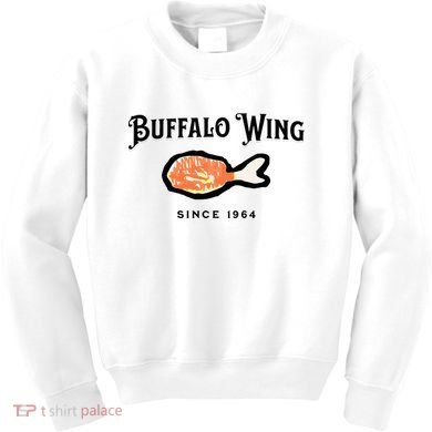Buffalo Wing Hot And Spicy Kids Sweatshirt