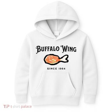 Buffalo Wing Hot And Spicy Kids Hoodie