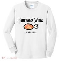 Buffalo Wing Hot And Spicy Kids Long Sleeve Shirt thumb 0