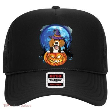 Beagle Witch Hat Pumpkin Scary Halloween Dog Lovers Hat