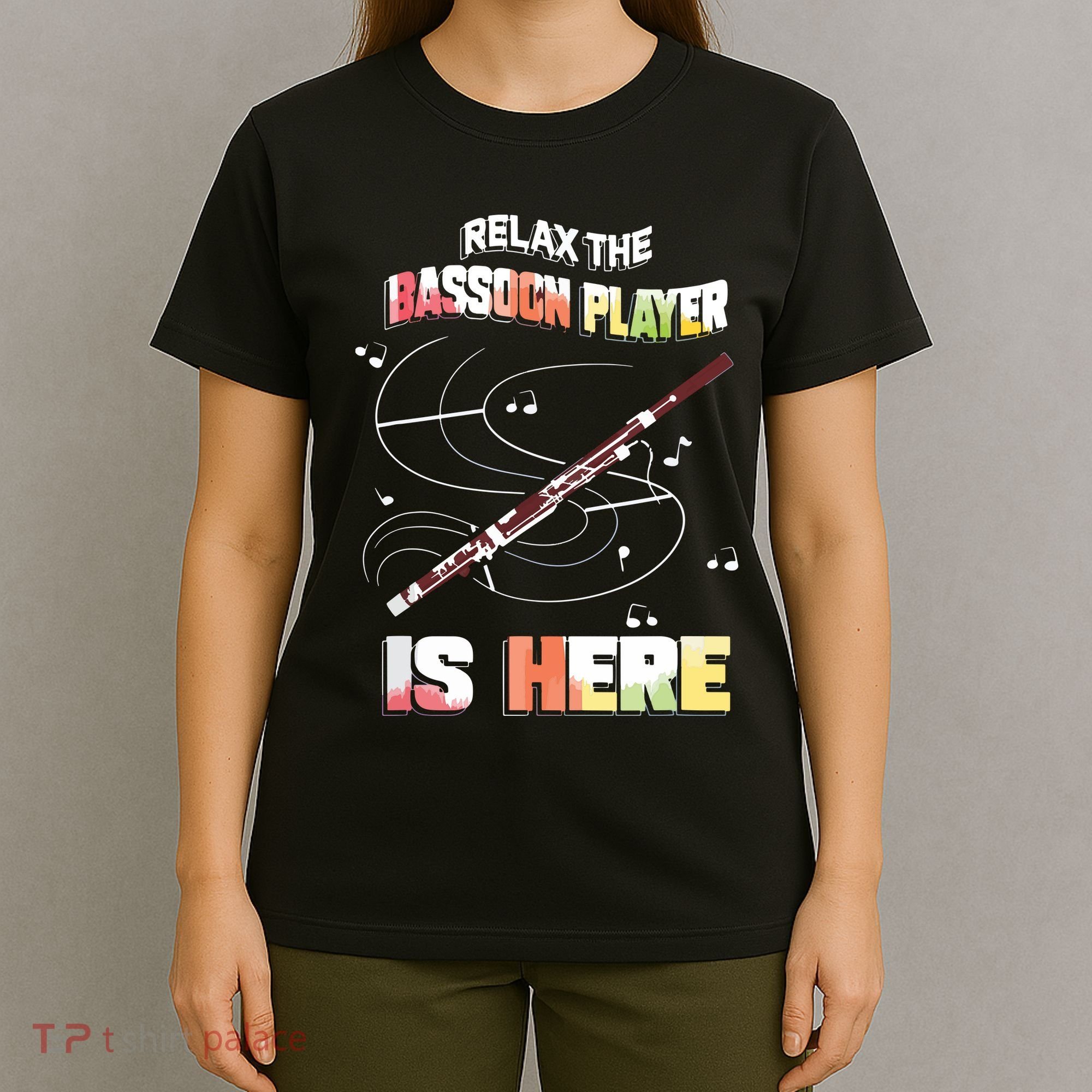 Bassoon Woodwind Instrument Bassoonist Orchestra Member T-Shirt