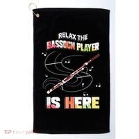 Bassoon Woodwind Instrument Bassoonist Orchestra Member Golf Towel thumb 0
