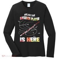 Bassoon Woodwind Instrument Bassoonist Orchestra Member Women's Long Sleeve Shirt thumb 0