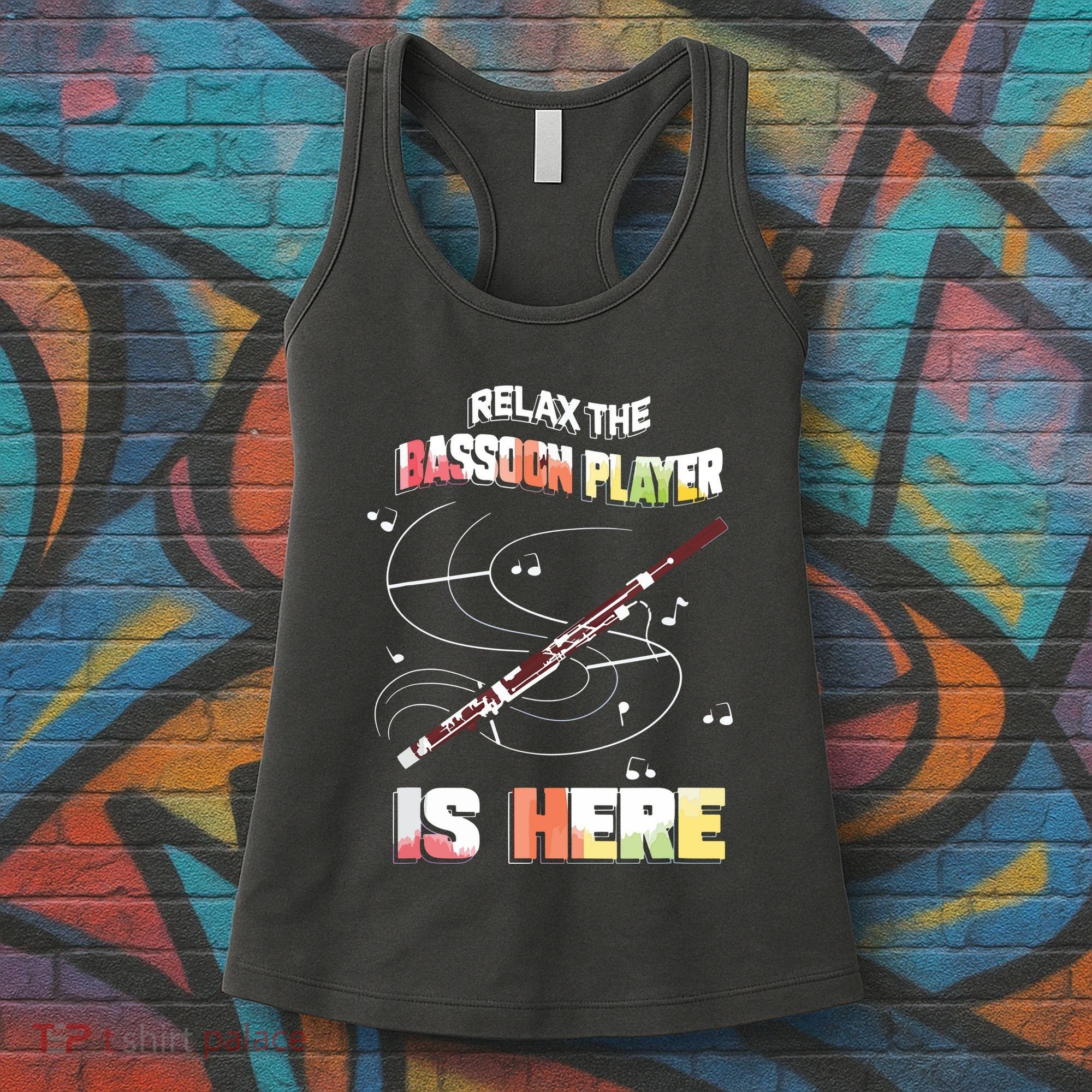 Bassoon Woodwind Instrument Bassoonist Orchestra Member Women's Tank Top