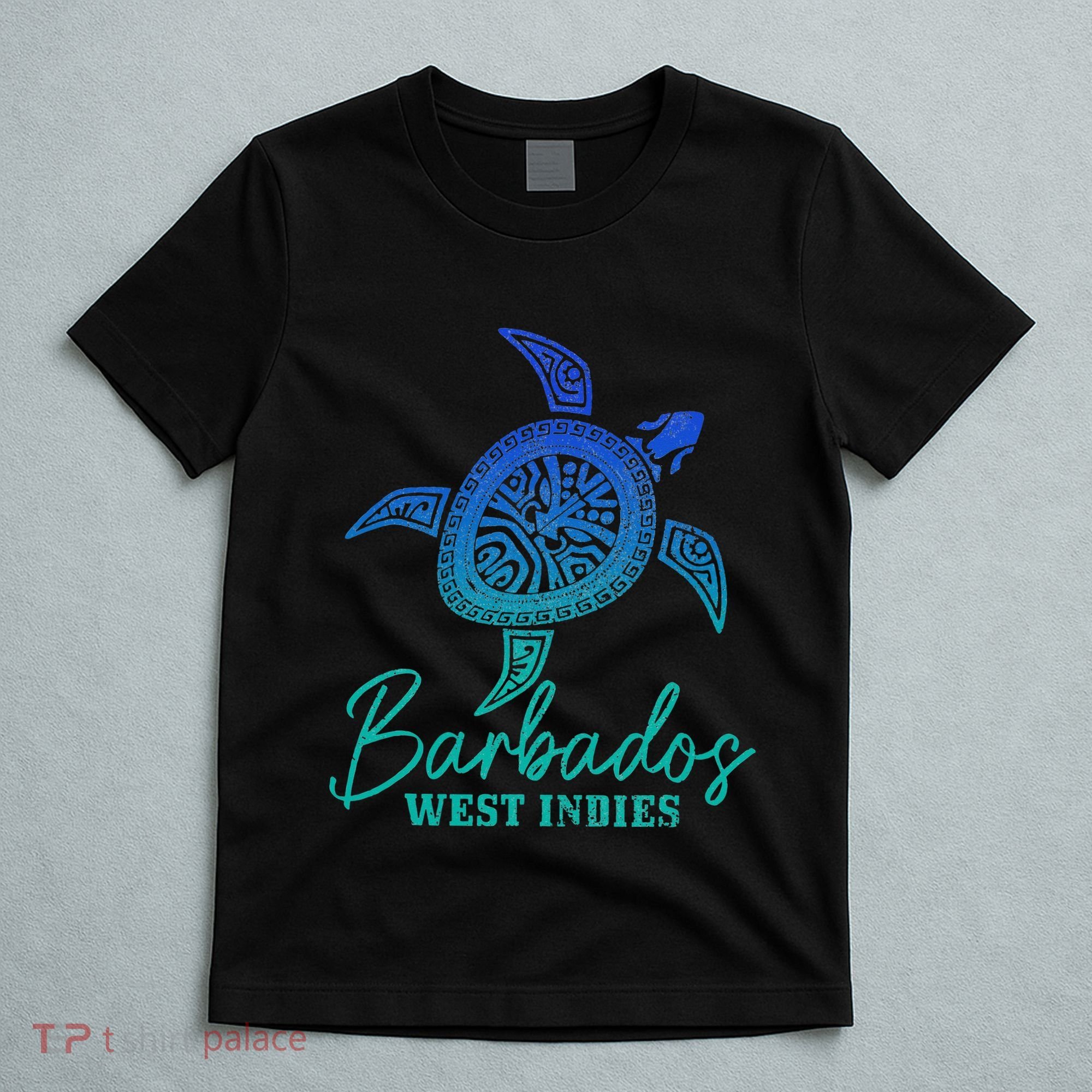 Barbados West Indies Bajan Sea Turtle Scuba Diving T-Shirt