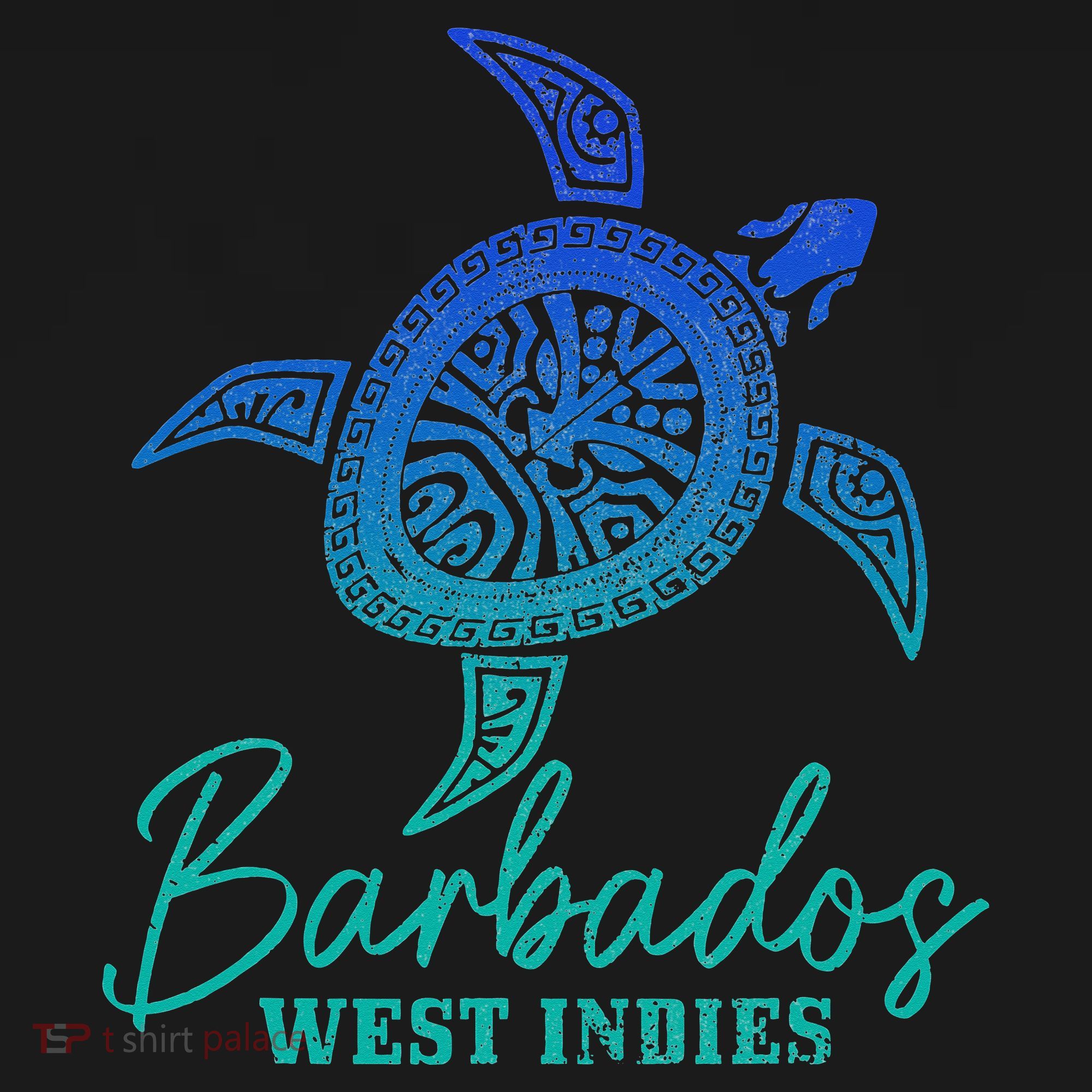 Barbados West Indies Bajan Sea Turtle Scuba Diving Women's Hoodie