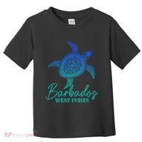 Barbados West Indies Bajan Sea Turtle Scuba Diving Toddler T-Shirt thumb 0