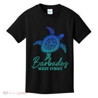 Barbados West Indies Bajan Sea Turtle Scuba Diving Kids T-Shirt thumb 0