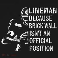 Brick Wall Isnt An Position Football Lineman Gifts Women's Hoodie thumb 2