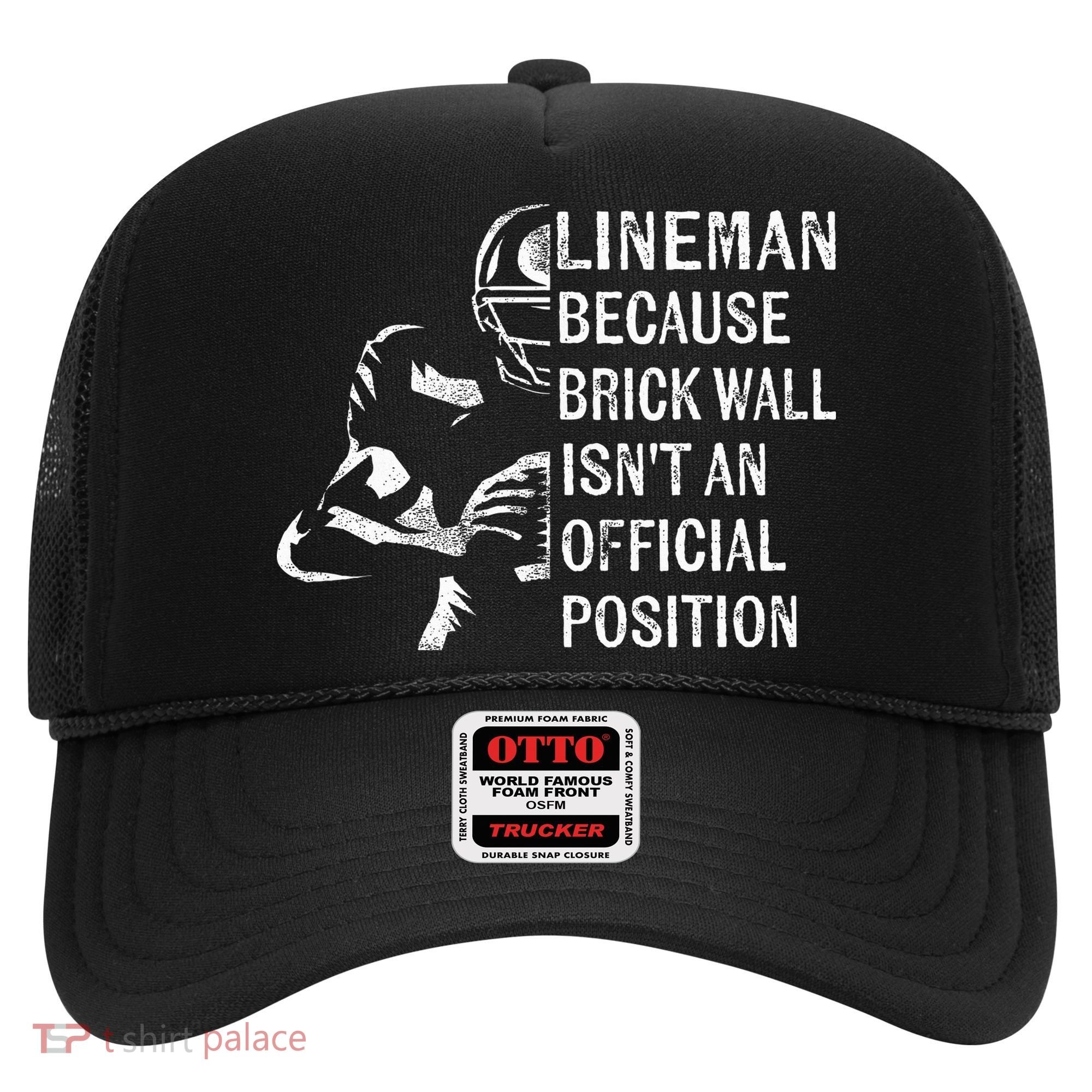 Brick Wall Isnt An Position Football Lineman Gifts Hat