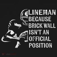 Brick Wall Isn't An Position Football Lineman Gifts Women's Hoodie thumb 2