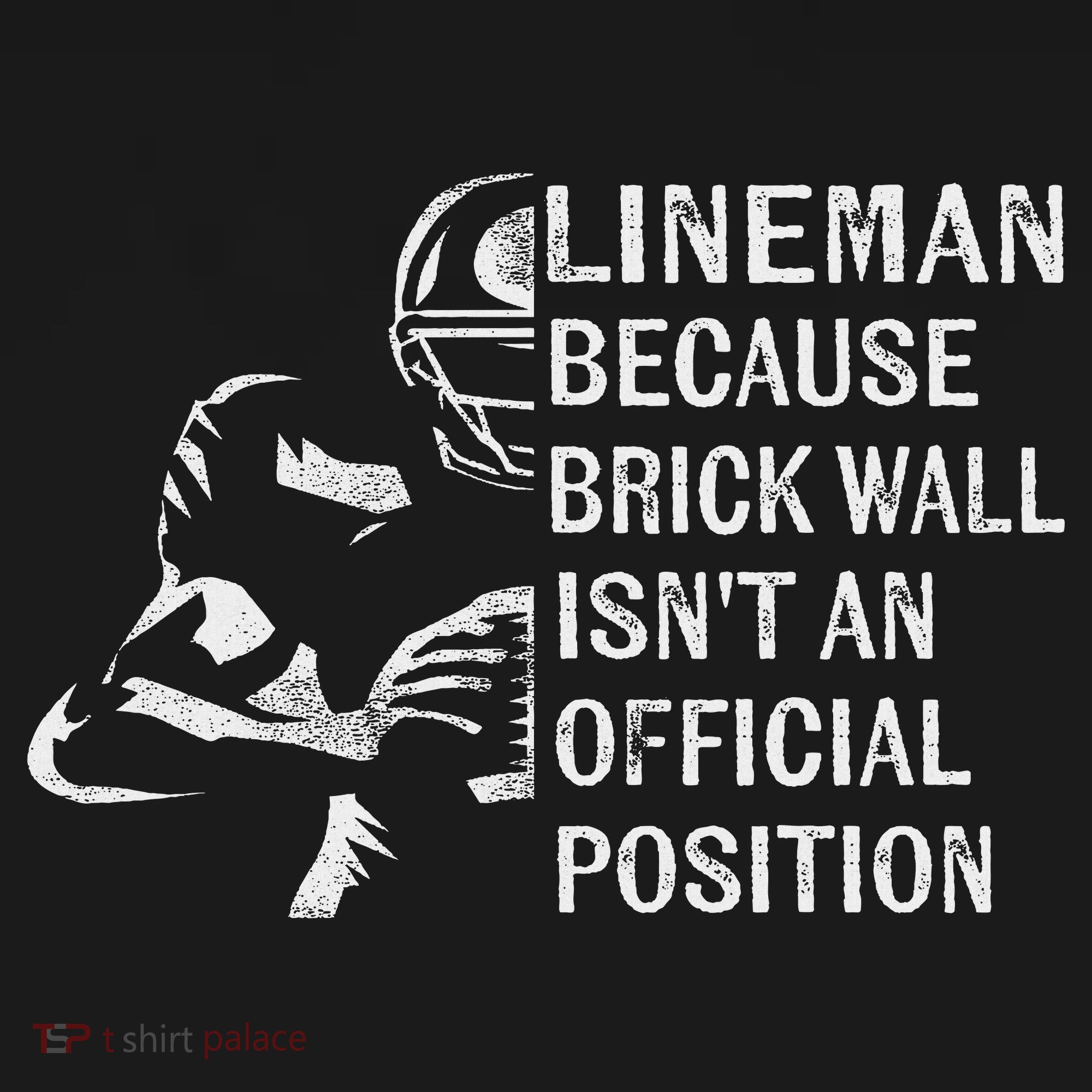 Brick Wall Isn't An Position Football Lineman Gifts Mousepad
