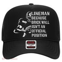 Brick Wall Isn't An Position Football Lineman Gifts Hat thumb 0
