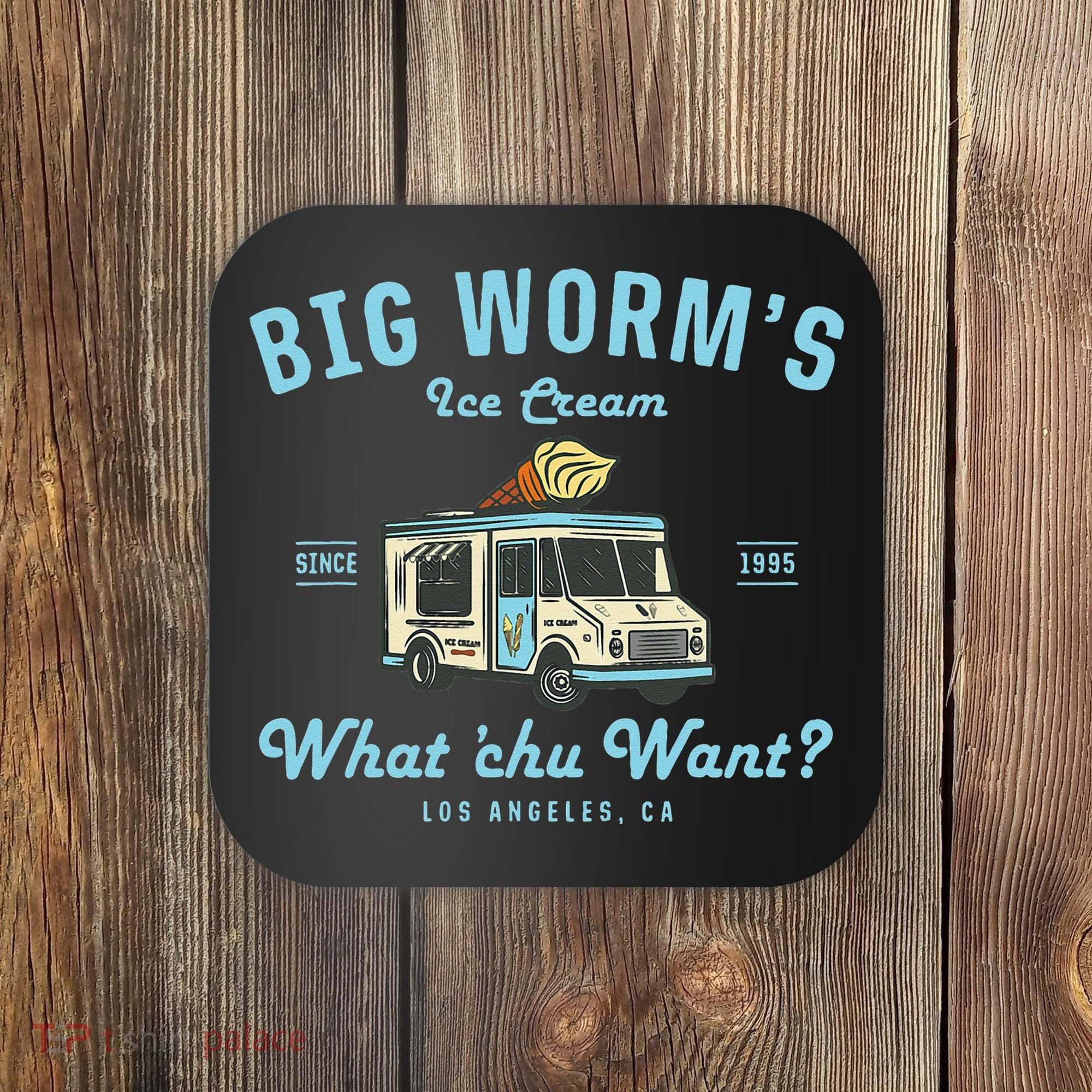 Big Worms Ice Cream Truck What Chu Want Coaster