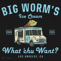Big Worms Ice Cream Truck What Chu Want Women's Hoodie thumb 2