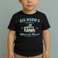 Big Worms Ice Cream Truck What Chu Want Toddler T-Shirt thumb 2