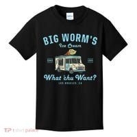 Big Worms Ice Cream Truck What Chu Want Kids T-Shirt thumb 0