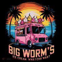 Big WormS Ice Cream Whatchu Want Funny Ice Cream Lovers Coffee Mug thumb 5