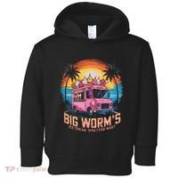 Big WormS Ice Cream Whatchu Want Funny Ice Cream Lovers Toddler Hoodie thumb 0