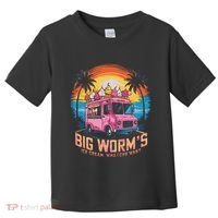 Big WormS Ice Cream Whatchu Want Funny Ice Cream Lovers Toddler T-Shirt thumb 0