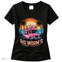 Big WormS Ice Cream Whatchu Want Funny Ice Cream Lovers Women's T-Shirt thumb 0