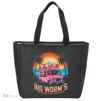 Big WormS Ice Cream Whatchu Want Funny Ice Cream Lovers Tote Bag thumb 0