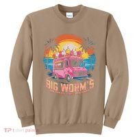 Big WormS Ice Cream Whatchu Want Funny Ice Cream Lovers Sweatshirt thumb 0