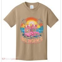 Big WormS Ice Cream Whatchu Want Funny Ice Cream Lovers Kids T-Shirt thumb 0