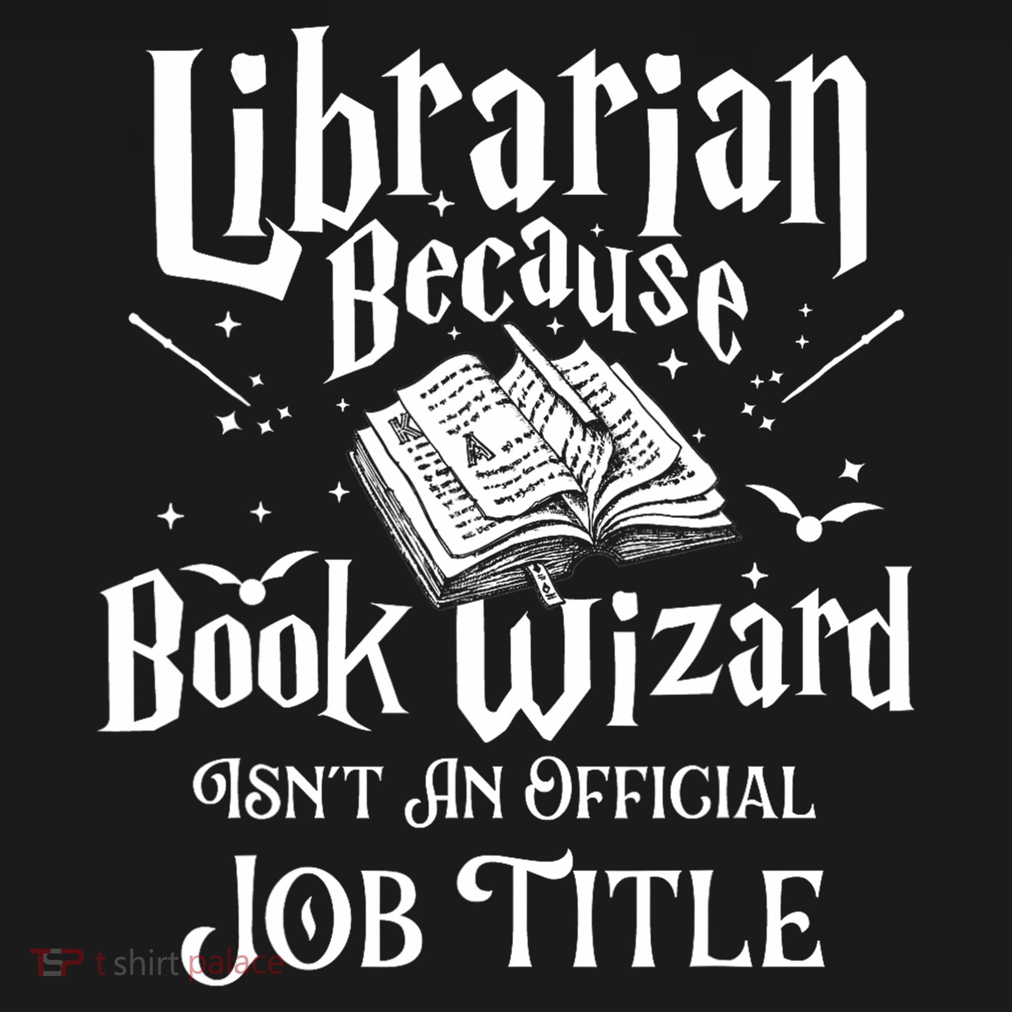 Book Wizard Isn't An Official Job Title Librarian Library Ornament