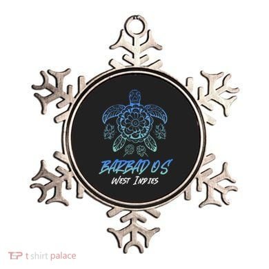 Barbados West Indies Beach Vacation Sea Turtle Tribal Ornament