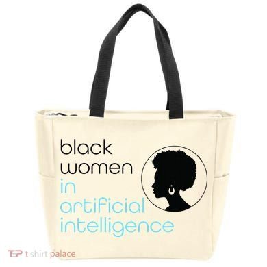 Black Women In Artificial Intelligence Winter Collection Tote Bag