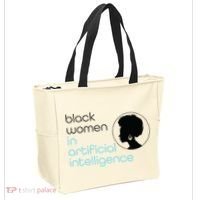Black Women In Artificial Intelligence Winter Collection Tote Bag thumb 2