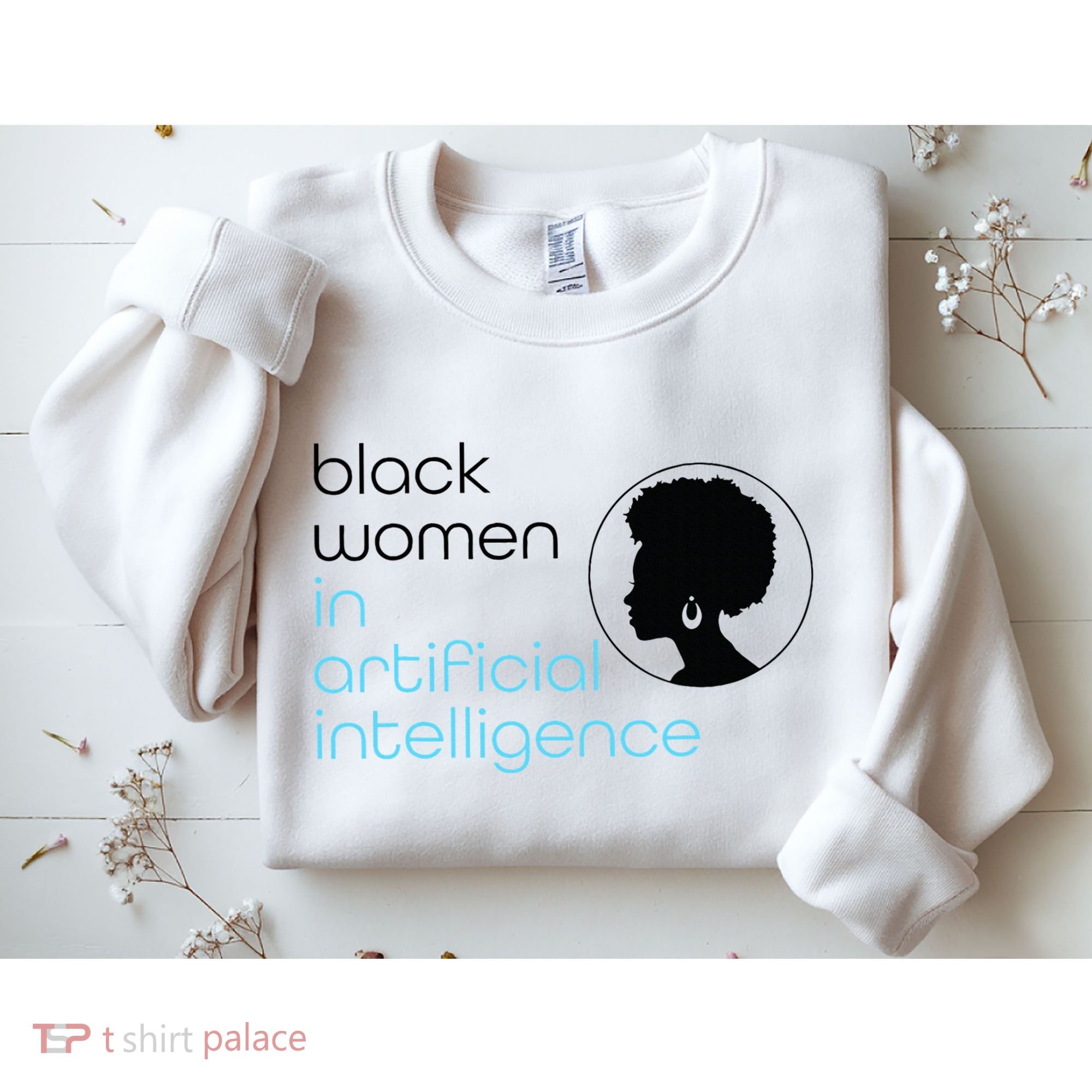 Black Women In Artificial Intelligence Winter Collection Sweatshirt
