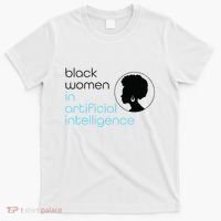 Black Women In Artificial Intelligence Winter Collection T-Shirt thumb 0