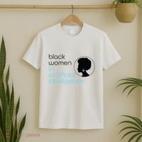 Black Women In Artificial Intelligence Winter Collection T-Shirt thumb 2