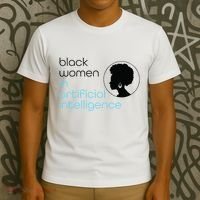 Black Women In Artificial Intelligence Winter Collection T-Shirt thumb 3