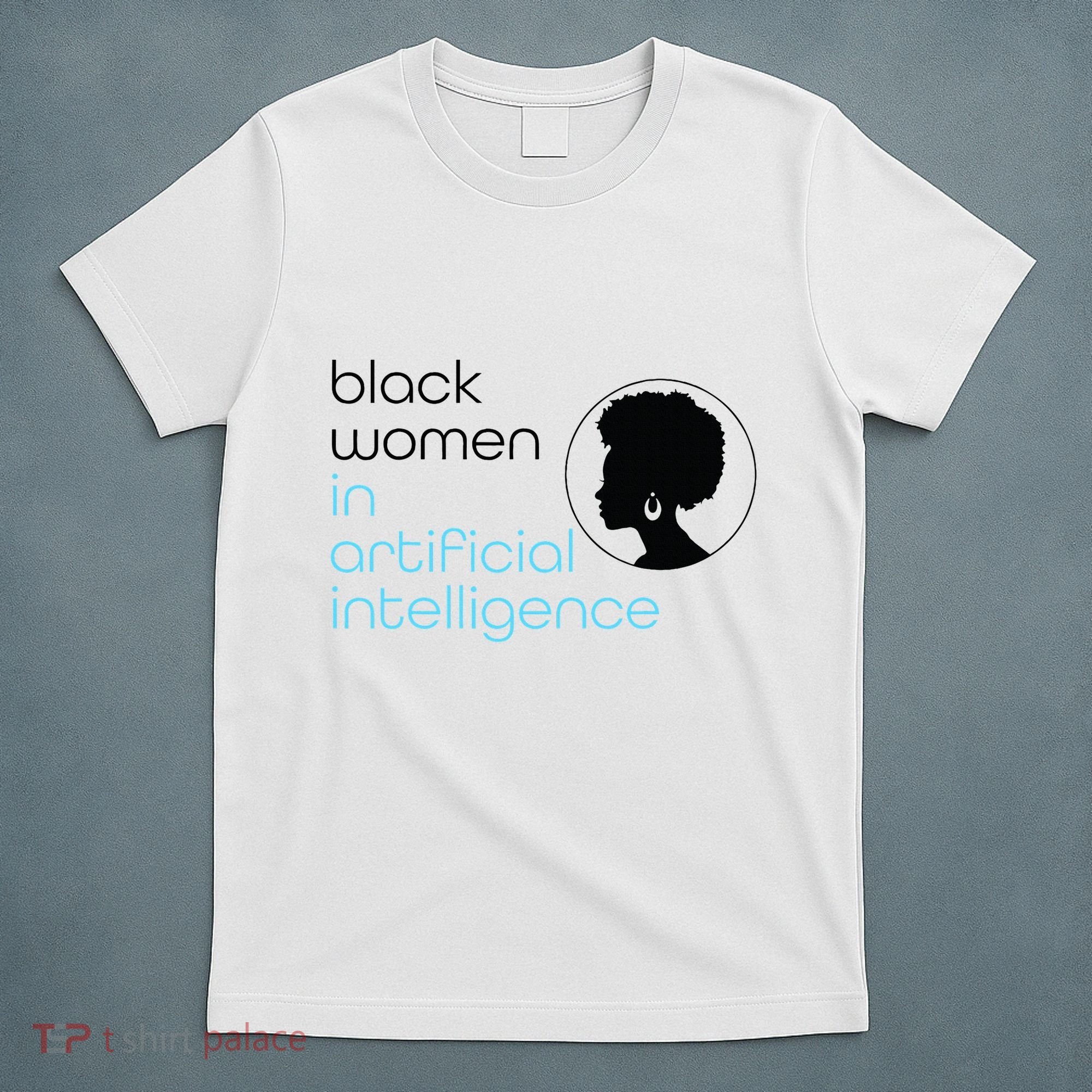 Black Women In Artificial Intelligence Winter Collection T-Shirt