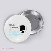 Black Women In Artificial Intelligence Winter Collection Button thumb 0