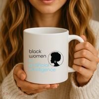 Black Women In Artificial Intelligence Winter Collection Coffee Mug thumb 3